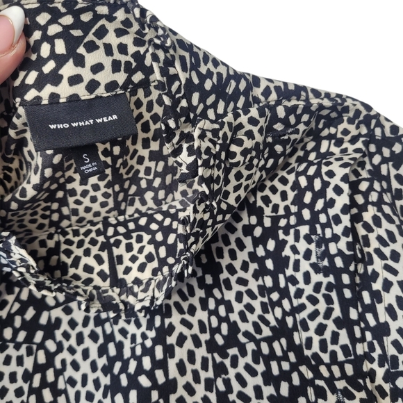 Who What Wear Peplum Blouse Small - Picture 3 of 7